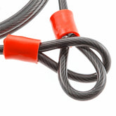 Dekton Security Flexible Spiral Steel Cable Lock Bike Cycle 4.2m - 1.8m